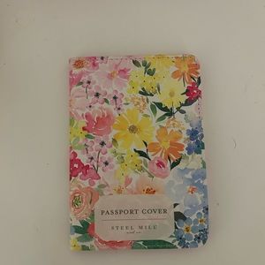 Floral passport cover - BRAND NEW